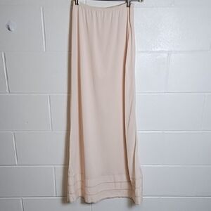 Nude Slip Cut at Bottom lace to Shorten to your length